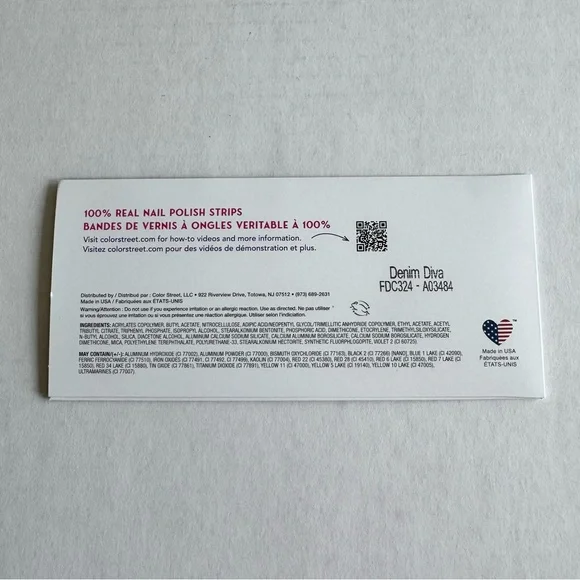 *Exclusive* Color Street: Denim Diva | Light Blue Jeans Twill Western Cowboy - Picture 4 of 13